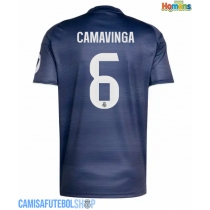 Camisa de time de futebol Real Madrid Eduardo Camavinga #6 Replicas 2º Equipamento 2025-26 Manga Curta